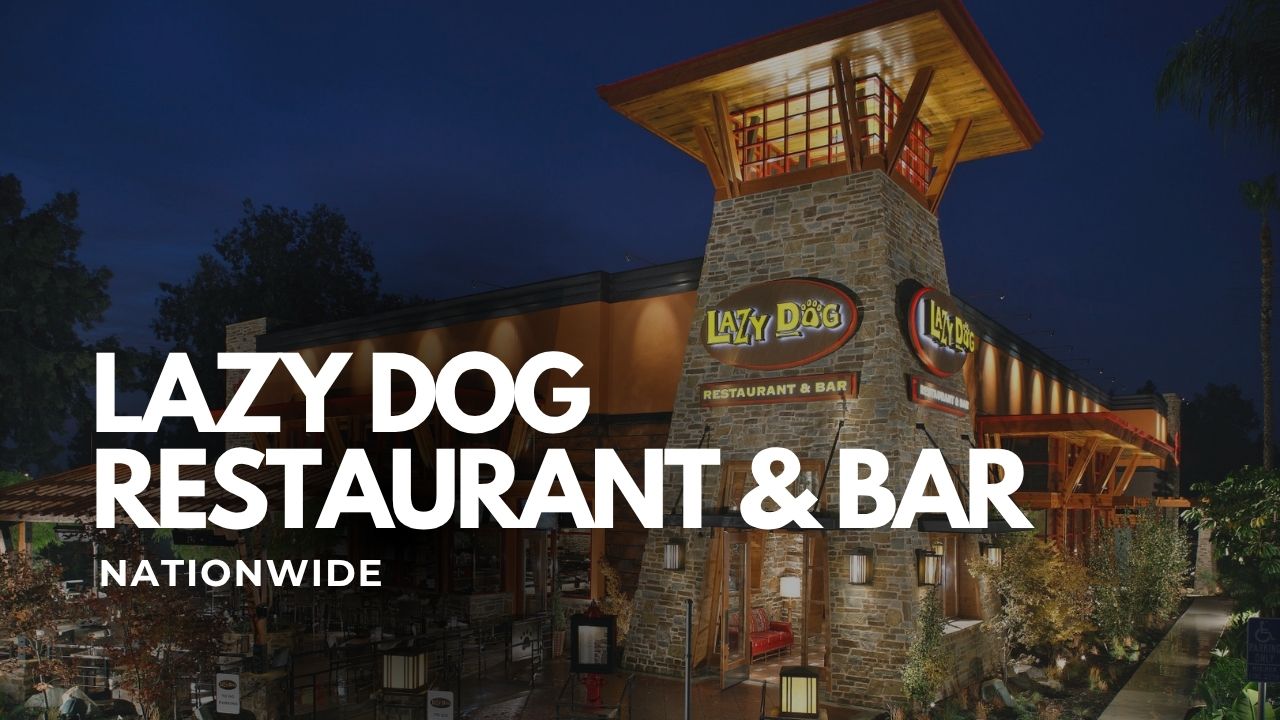 Lazy Dog Restaurant & Bar – Nationwide